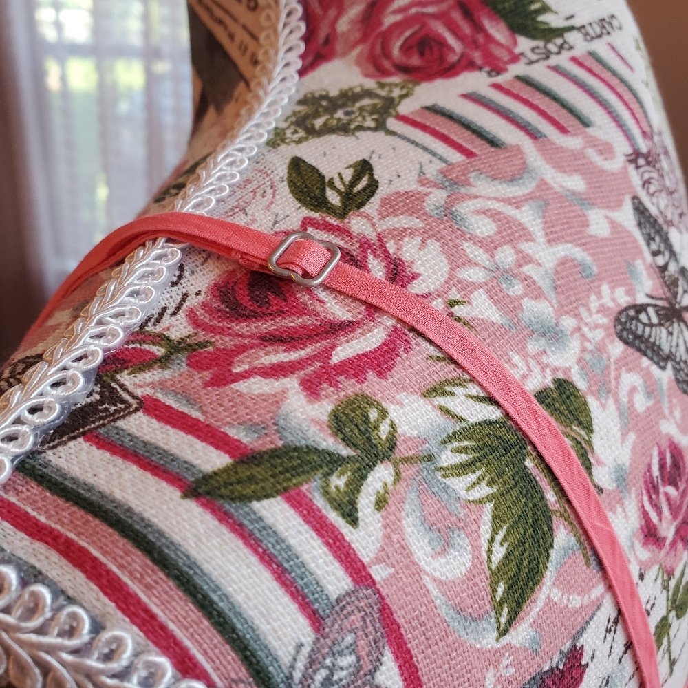 Eileen Fisher 3 Pc,Watermelon Maxi Dress, Matching Sweater, and Slip - Picture 3 of 12